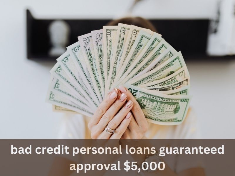 Bad Credit Personal Loans Guaranteed Approval